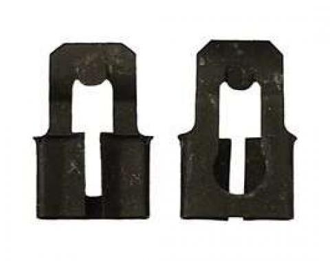 Camaro Door Lock Rod To Door Latch Attachment Clips, 1967-1981