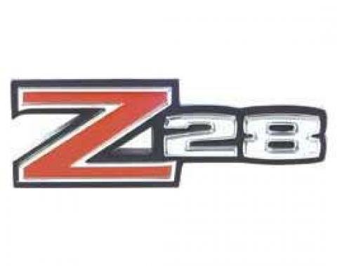 Camaro Rear Spoiler Emblem, Z28, 1970-1973