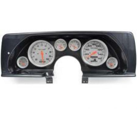Camaro Instrument Cluster, Carbon Fiber, With Autometer Ultra-Lite Gauges, 1990-1992