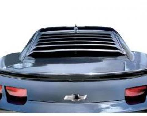 Camaro Louver, Rear Window, Aluminum, 2010-2014