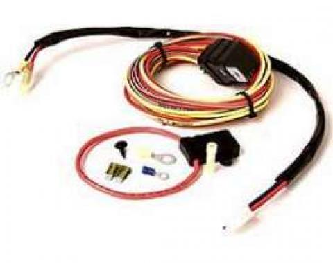 Camaro Dual Electric Fans Wiring Harness Kit, Be Cool, 1967-1969