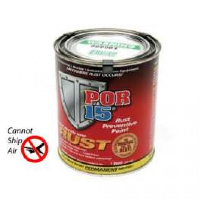 Rust Preventive Paint, Black, Semi-Gloss, POR-15?