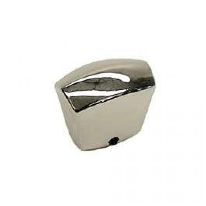 Camaro Seat Latch Knob, Fold Down, Rear, Chrome, 1968-1969