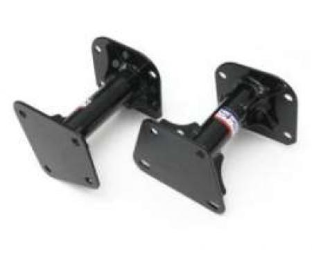 Camaro Motor Mounts, Solid, Tubular, Black, 1998-2002