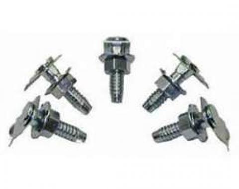 Camaro Taillight Housing Mounting Stud & Nut Set, Threaded,1969