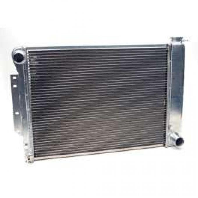 Camaro Radiator, Aluminum, 23", Griffin HP Series, For Cars With Manual Transmission, 1967-1969