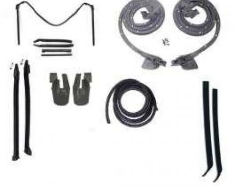 Camaro Convertible Top & Body Weatherstrip Kit, 1968-1969