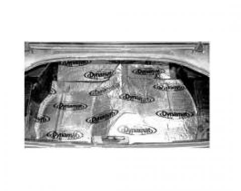 Camaro Trunk Compartment Insulation, Dynamat Extreme, 1970-1981