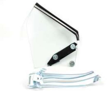 Camaro Quarter Window Assembly, Convertible, Right, 1967-1969