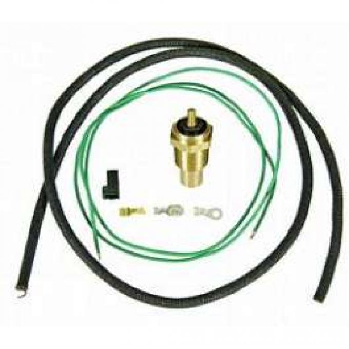Camaro Coolant Temperature Sending Unit & Wiring Kit, For Cars With Gauges, 1969