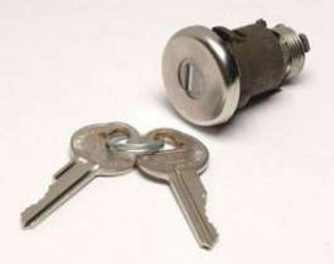 Camaro Trunk Lock, With Original Style Keys, 1968