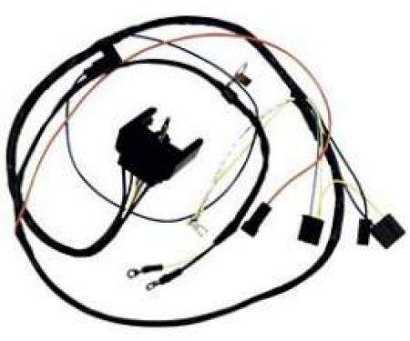 Camaro Engine Wiring Harness, Small Block, For Cars With Warning Lights, 1968