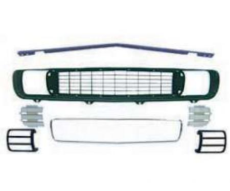 Camaro Grille & Headlight Door Cover Kit, Rally Sport (RS),1969