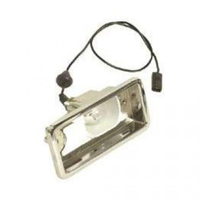 Camaro Back-Up Light Housing, Left, Rally Sport (RS), 1967-1968