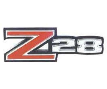 Camaro Rear Spoiler Emblem, Z28, 1970-1973