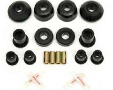 Camaro Front Control Arm Bushing Kit, Black Polyurethane, 1993-2002