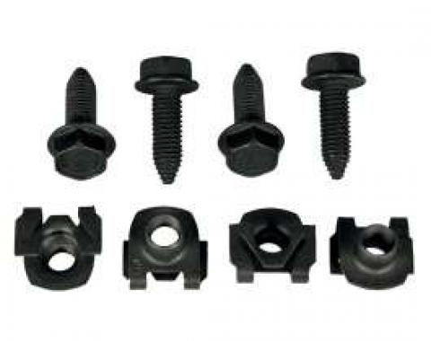Camaro Front Lower Shock Mounting Hardware, 1967-1979