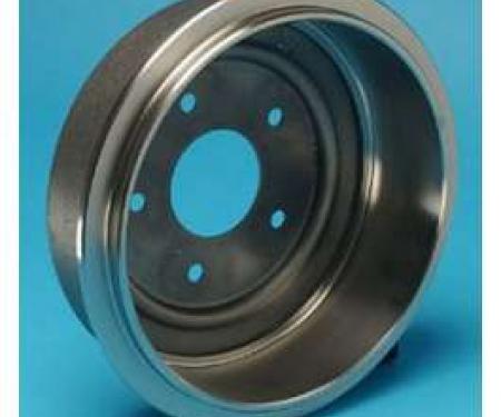 Camaro Drum Brake, Front, Non-Ribbed, 1967-1968