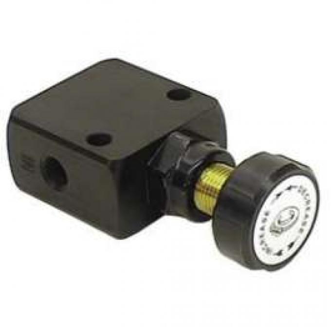 Camaro Brake Proportioning Valve, Adjustable, Black, SSBC, 1967-1969
