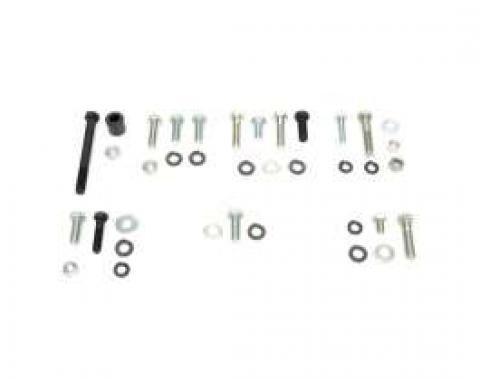 Camaro Air Conditioning Compressor Mounting Hardware Set, Small Block, 1968