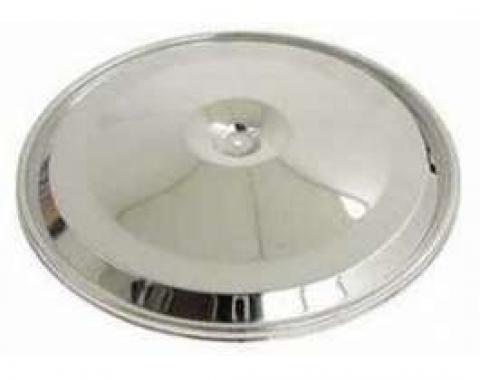 Camaro Air Cleaner Lid, Chrome, For Closed Element Filters, Z28, 1970