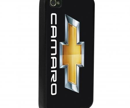 Camaro iPhone 5 Rubber Case, with Camaro Logo and Bowtie