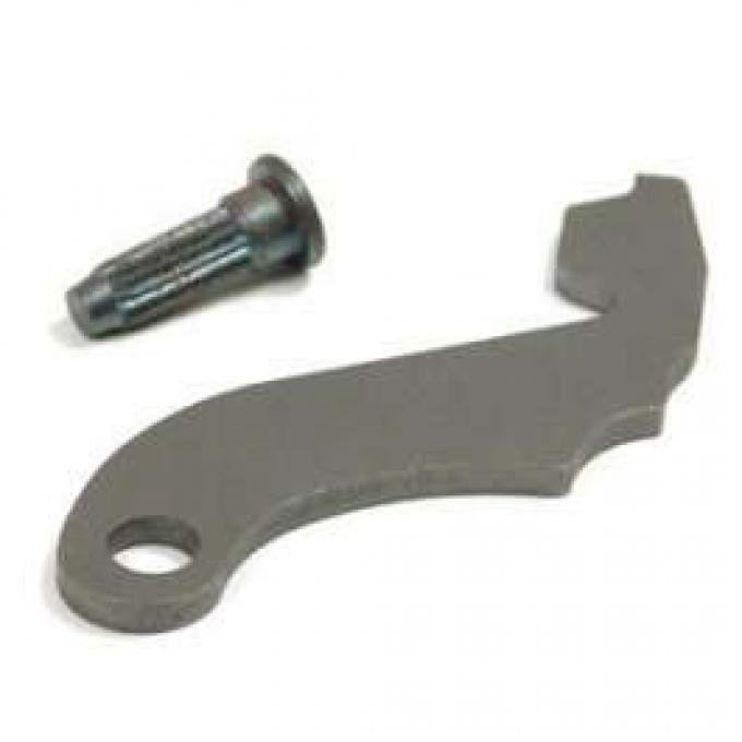 Camaro Door Hinge Detent Arm & Rivet Kit, Lower, 1967