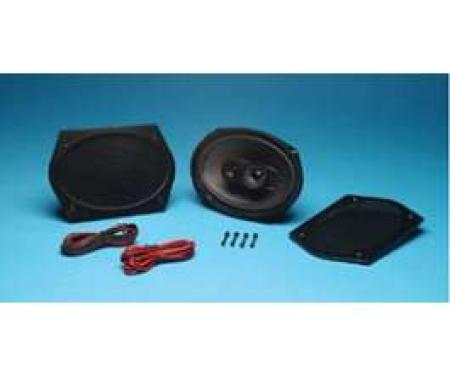 Camaro Rear Speakers, 6 x 9, Custom Autosound, 1970-1992
