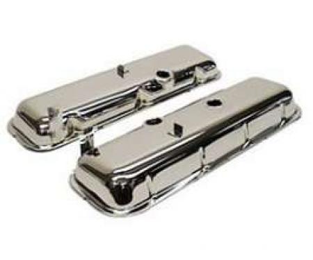 Camaro Valve Covers, Big Block, Chrome, 1967-1969