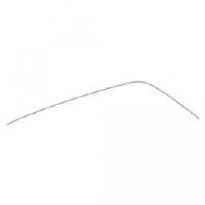 Camaro Roof Drip Molding, Left, With Vinyl Top, 1973-1977