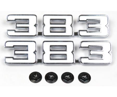 Camaro Fender Emblem, 383, 1969
