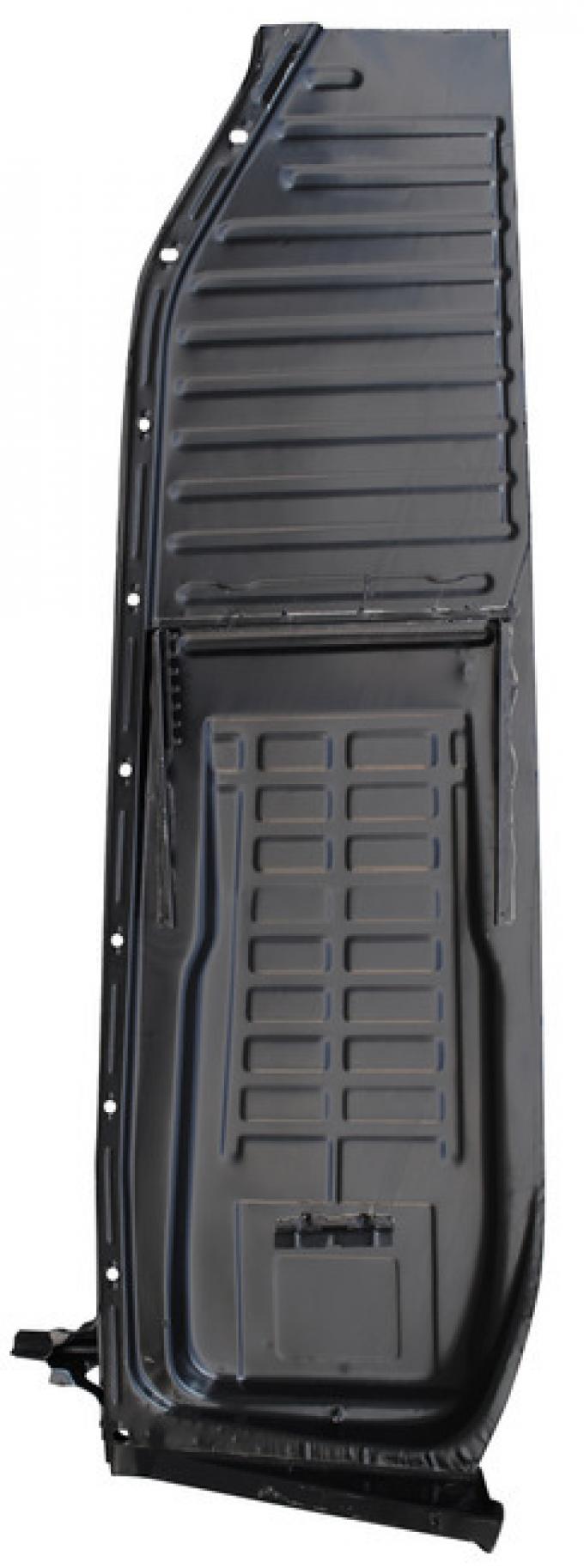 Key Parts '50-'70 Floor Panel Half with Seat Track, Driver's Side 95-10-75-1
