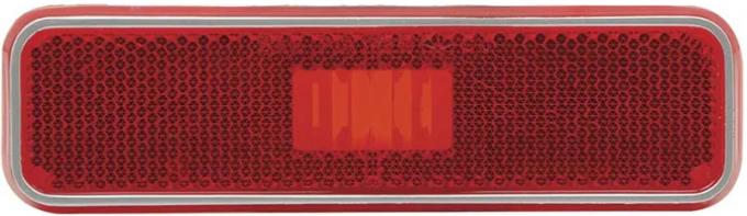AMD Rear Side Marker Lamp Lens, Red, 72-76 Dodge Plymouth A, B, & E-Body K-3587440