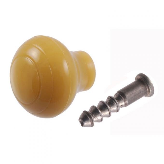 Dennis Carpenter Window Crank Handle Knob - Butterscotch - 1942 Ford Car 21A-7023345-B