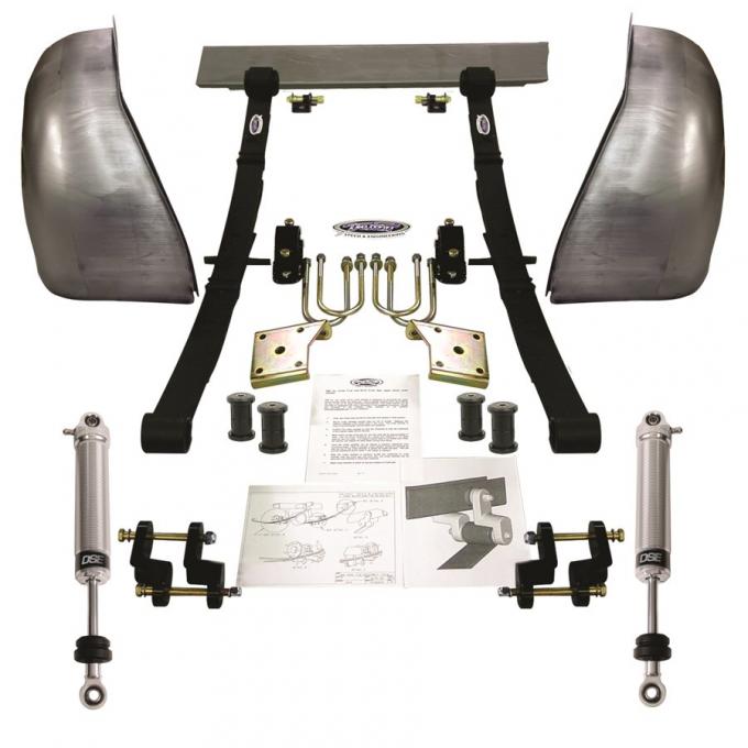 Detroit Speed Mini Tub Kit 1968-74 Nova 2 Inch Drop 041207