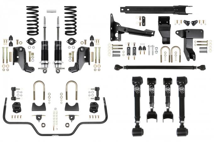 Detroit Speed Speed Kit 3 Rear Suspension Kit 79-86 Capri Double Adjustable Shocks 041647-D