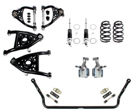 Detroit Speed Speed Kit 2 Front Suspension Kit Base Shocks 1968-1972 A-Body SBC/LS 031318