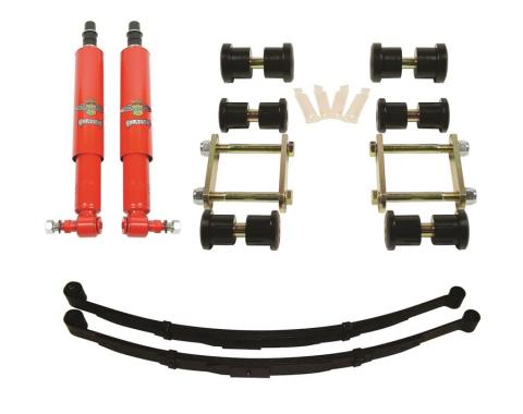 Detroit Speed Rear Speed Kit 1 Suspension Kit 2 Inch Drop Multi-Leaf 67-69 F-Body 041601