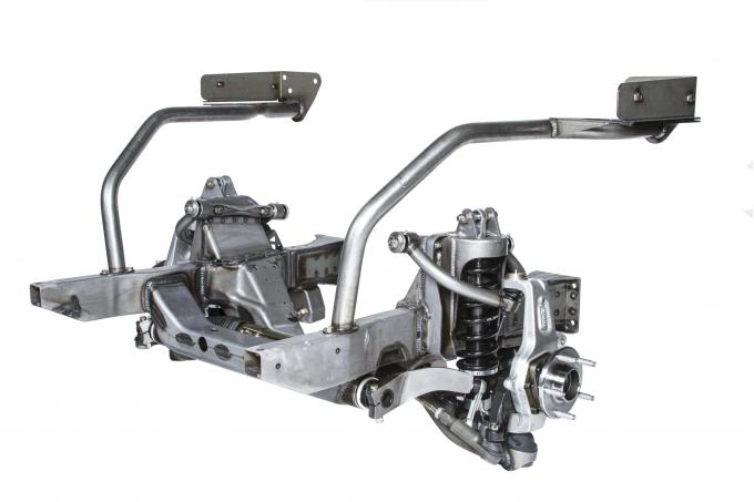 Detroit Speed Chevy II Front Frame 1966-67 Bare w/Powder Coated Components Double Adj Shocks 032040-D