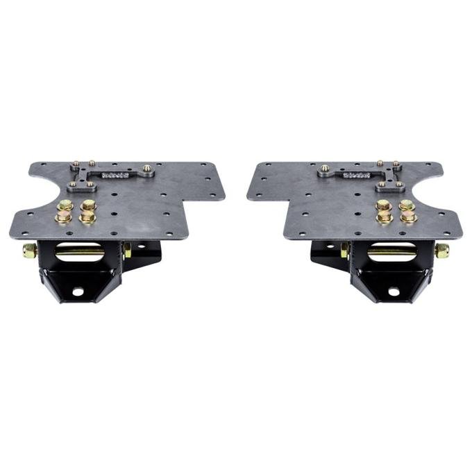 Detroit Speed DSE HD Leaf Spring Pocket Kit 1968-74 X-Body 040111