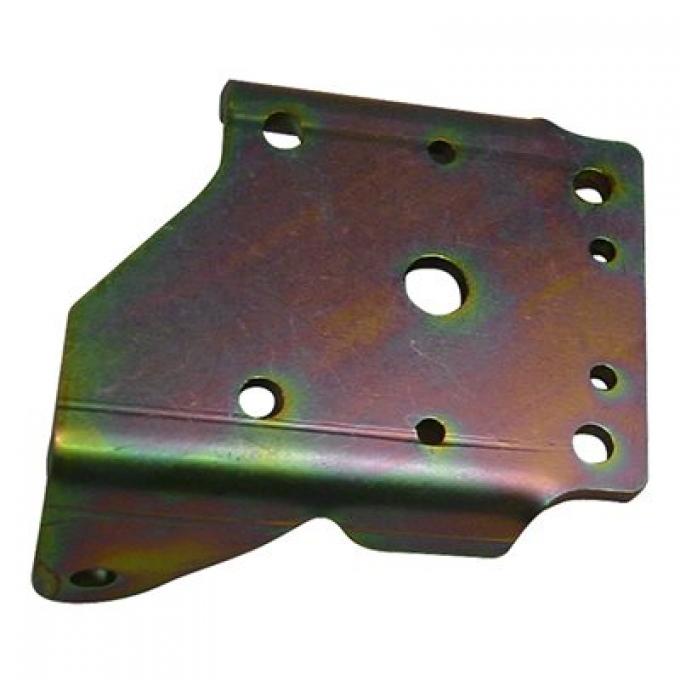 Detroit Speed Lower Shock Plate Stock Left Stock 3 Inch Axle Tube (Use 7/16 Inch U-Bolts) 040302L