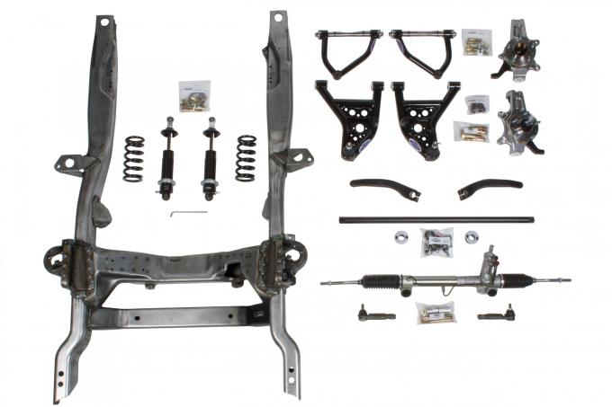 Detroit Speed Hydroformed Subframe 1967-69 Camaro/Firebird 68-74 Nova Bare Unassembled - BBC, Base Shock 032002