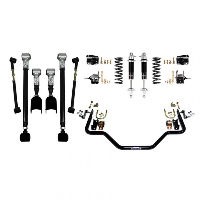 Detroit Speed Rear Speed Kit 3 68-72 A-Body Double Adjustable Shocks (Stock Axle) 041612-D