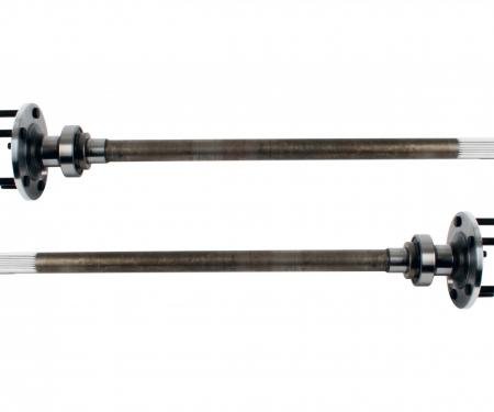 Detroit Speed 1982-92 Camaro/Firebird 9 Inch Axle Shafts Torino Flange (Pair) - 12mm x 1.5 Studs 070911