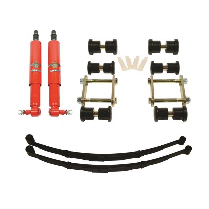 Detroit Speed Rear Speed Kit 1 Suspension Kit 3 Inch Drop Multi-Leaf 67-69 F-Body 041602