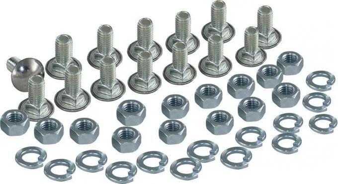 Nova Bumper Bolt Kit, Front & Rear, 1962-1965