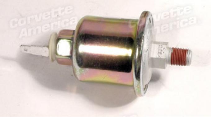 Corvette Oil Press Gauge Sensor, 1 Blade 84L, 1984-1988