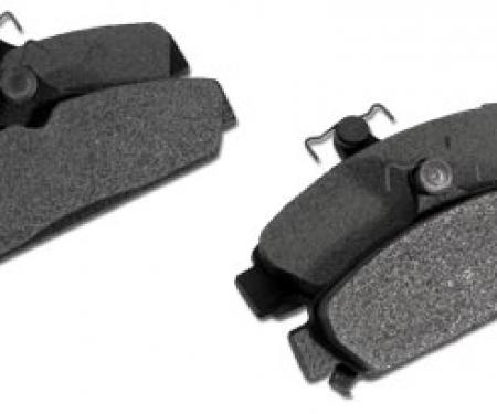 Corvette Brake Pads, Front Axle Set, Ceramic, 1984-1987