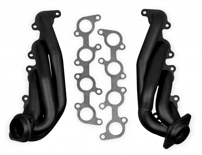 FlowTech 2011-2017 Ford F-150 Shorty Headers, Black Painted 91674FLT