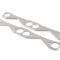 FlowTech Header Gaskets, Aluminum-Layered, 262-400 Chevrolet Small Block Gen I 1955-91 99150FLT